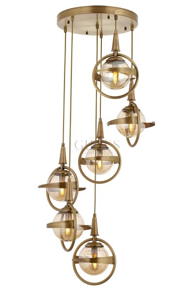 Eskitme Kaplama Modern Avize AVONNI AV-1899-6ET
