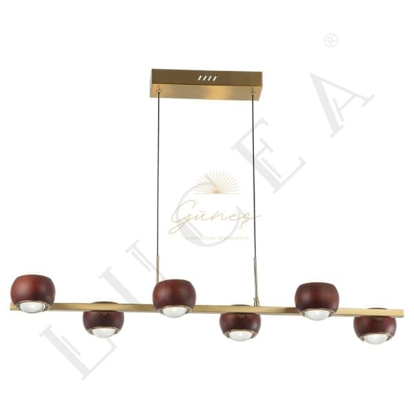 CANNA 6 LI LEDLI MASA USTU AVIZE 3000K 6X6W 36W