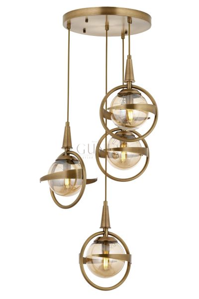 Eskitme Kaplama Modern Avize AVONNI AV-1899-4ET