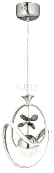 ÖZMER AD-031 KROM TEKLİ SARKIT LED AVİZE