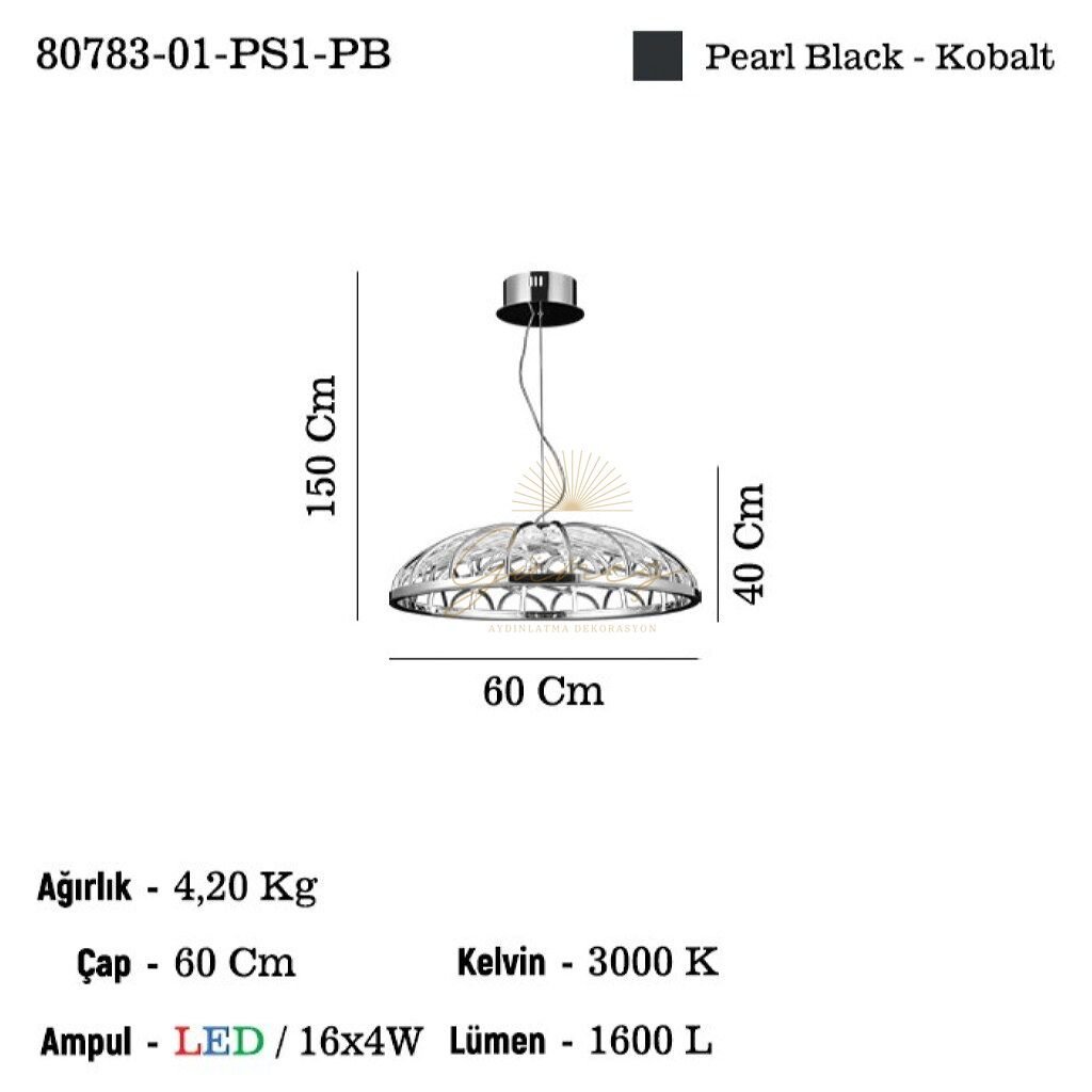 PELLINO LEDLI K.BOY KOBALT AVIZE 3000K 64W