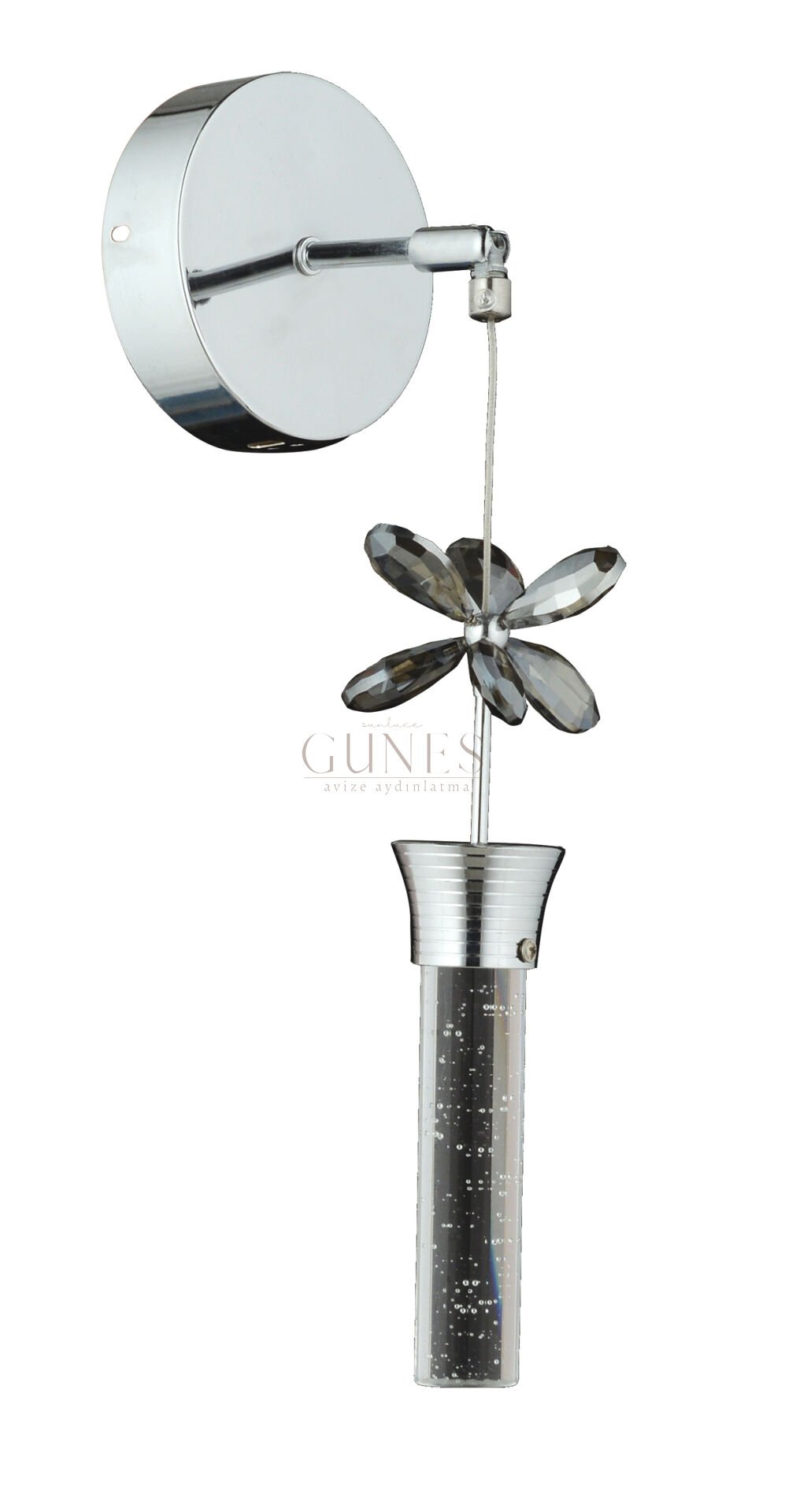 ÖZMER AD-034 KROM LED APLİK