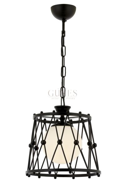 Siyah Boyalı Modern Avize AVONNI AV-1904-1BSY