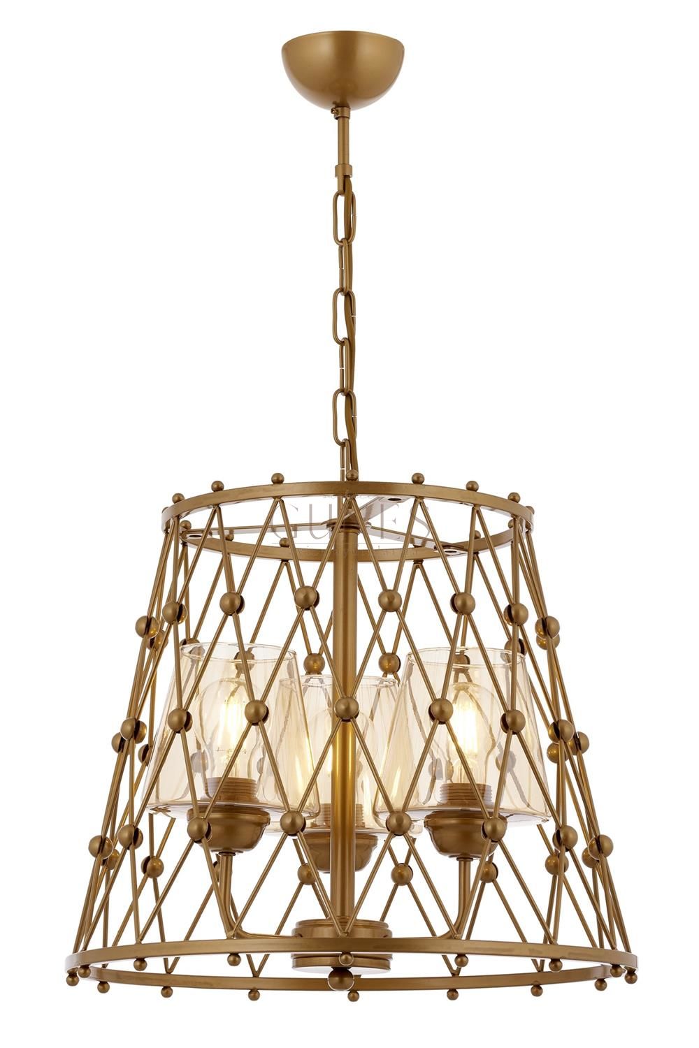 Eskitme Boyalı Modern Avize AVONNI AV-1904-3BSA