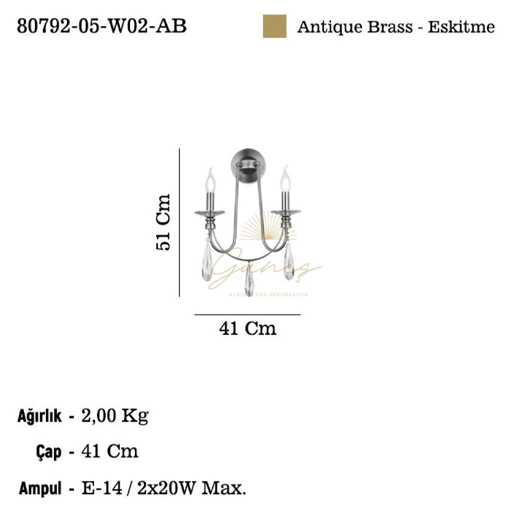 ESEDRA 2 LI APLIK 2XE14