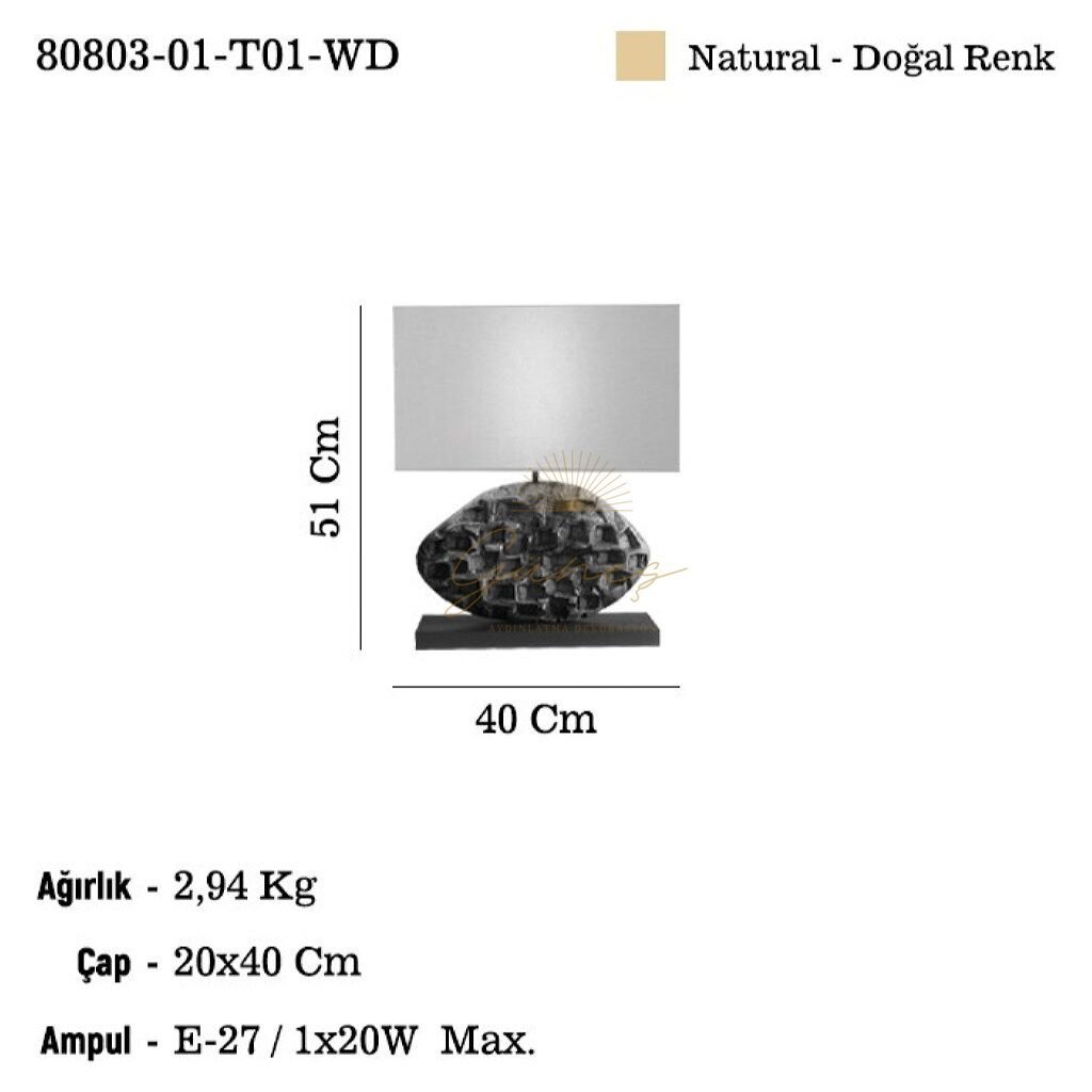 BALETTO 01 MASA LAMBASI 1XE27