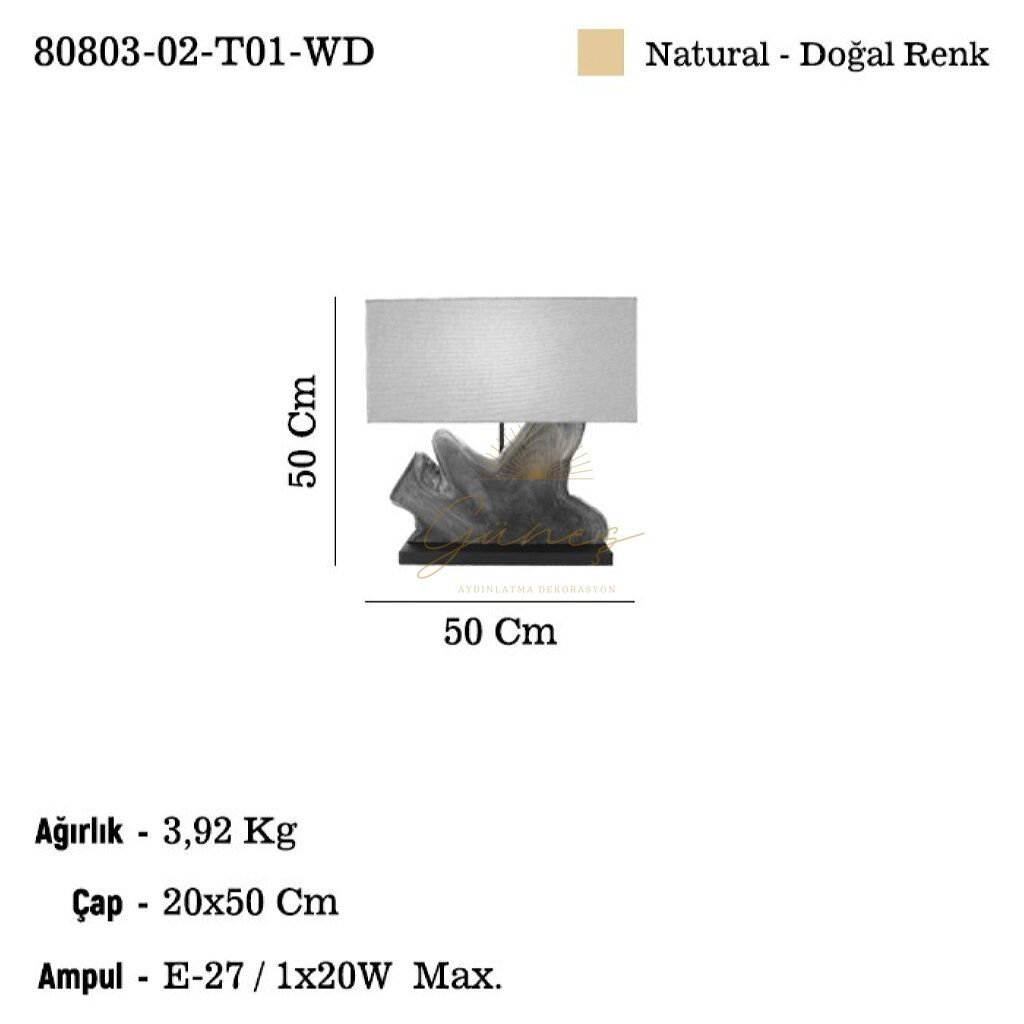 BALETTO 02 MASA LAMBASI 1XE27