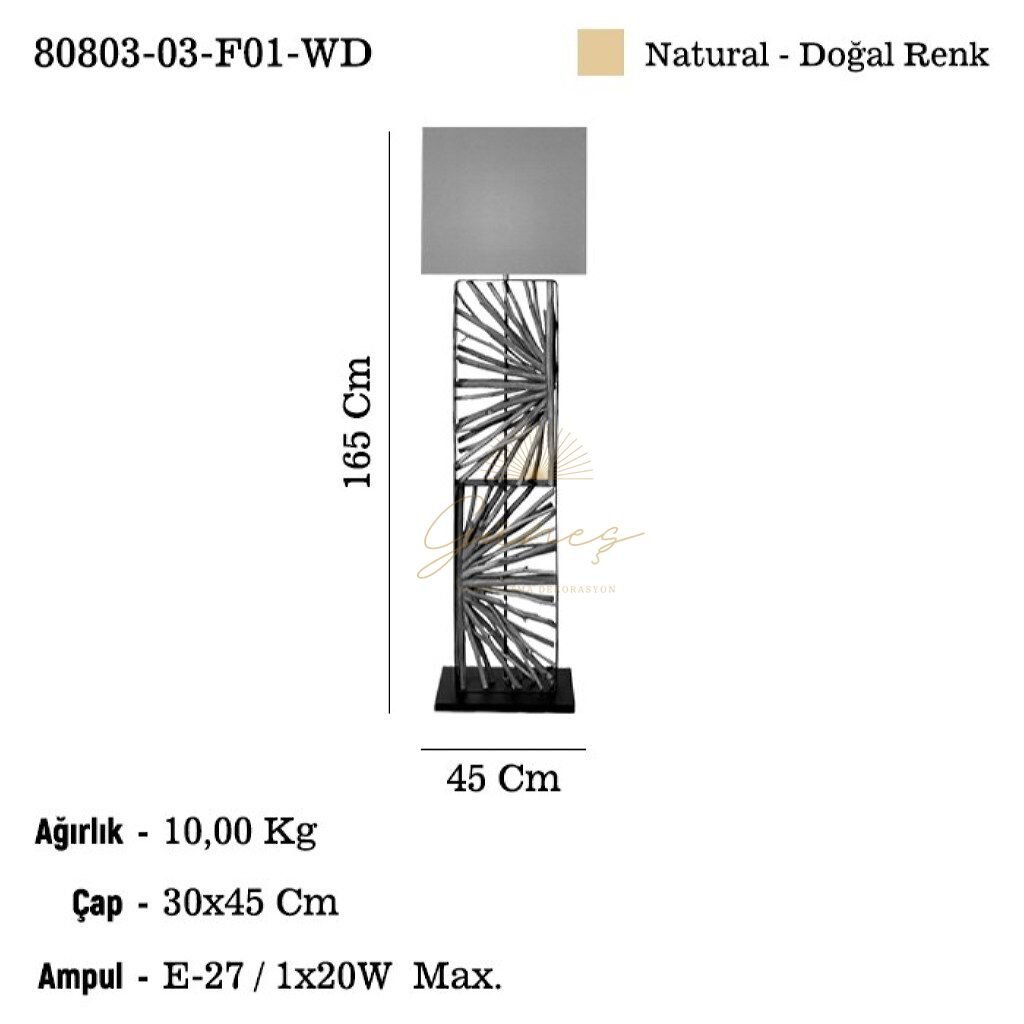 BALETTO 03 LAMBADER 1XE27