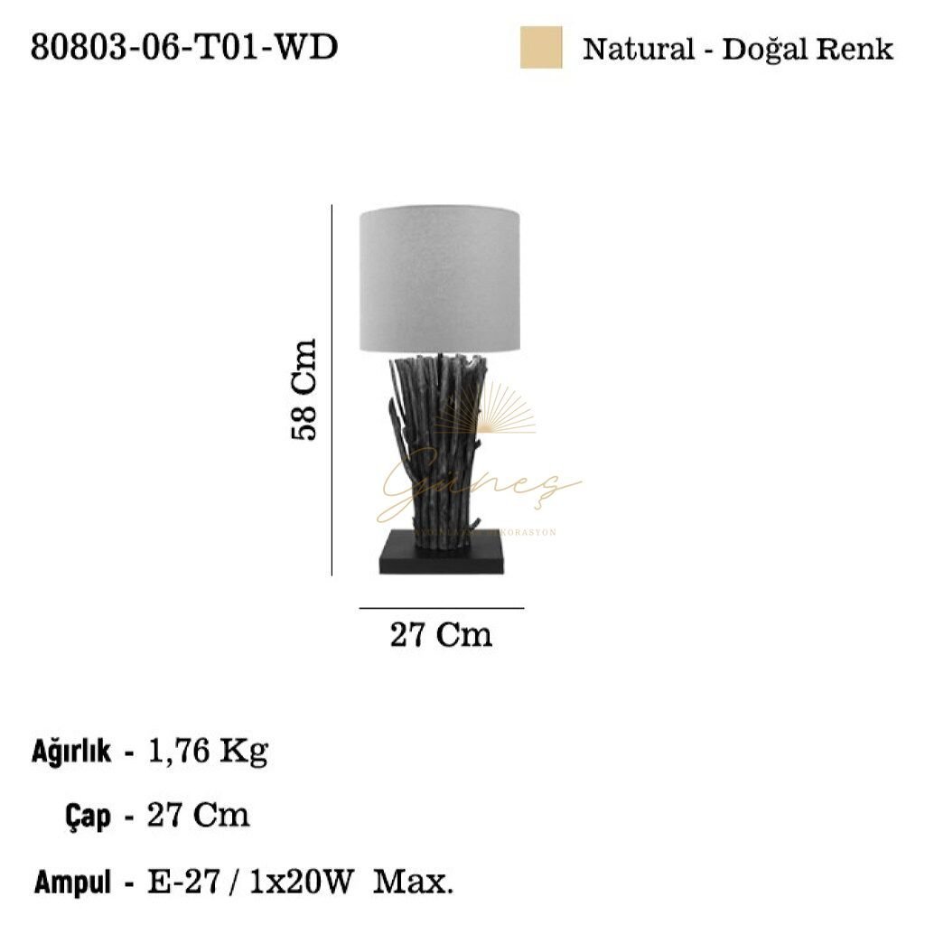 BALETTO 06 MASA LAMBASI 1XE27