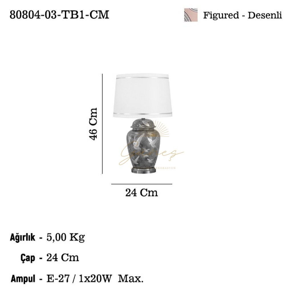 DESSINO 03 B.BOY MASA LAMBASI 1XE27