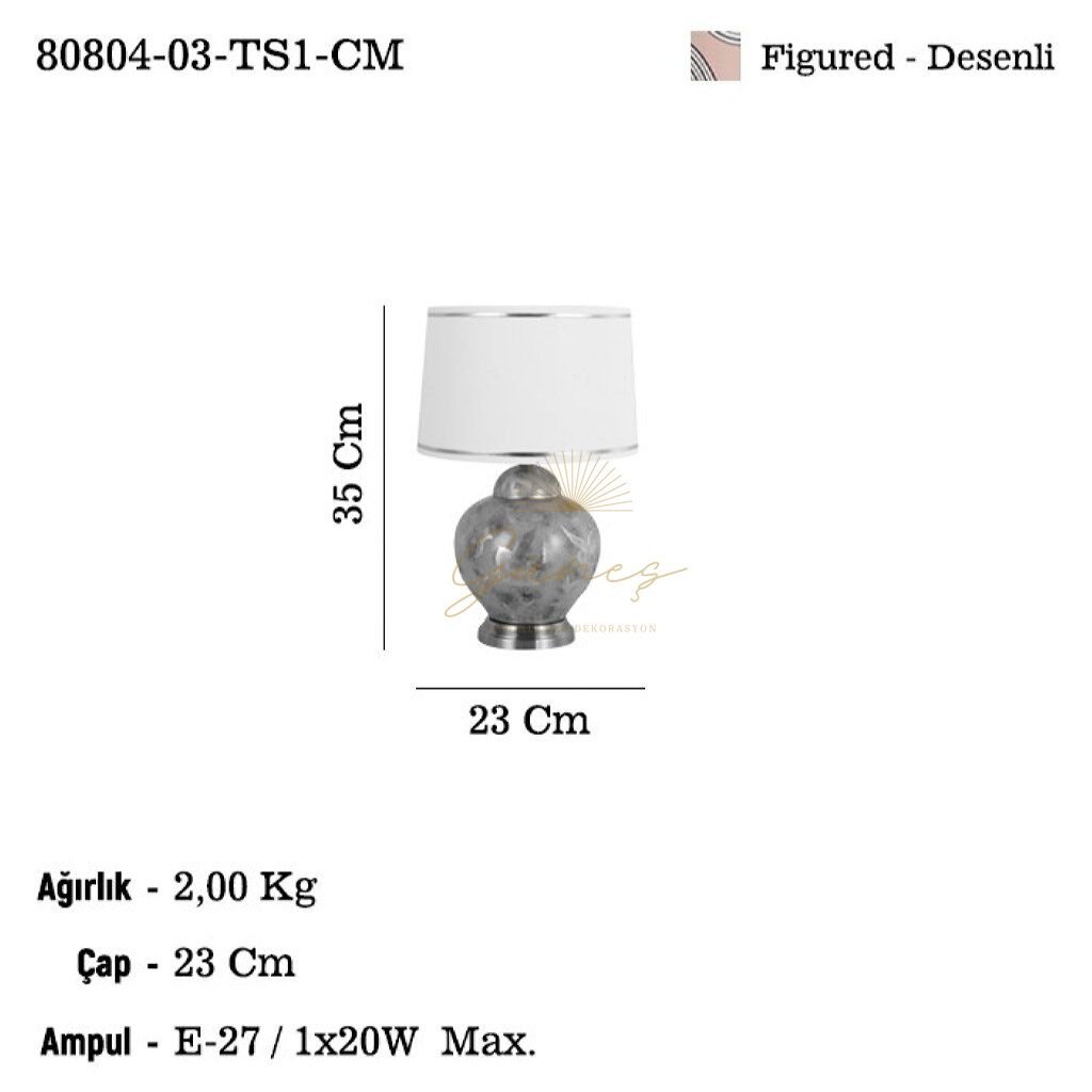 DESSINO 03 K.BOY MASA LAMBASI 1XE27
