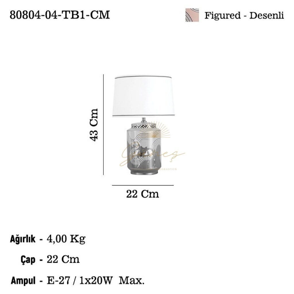 DESSINO 04 B.BOY MASA LAMBASI 1XE27
