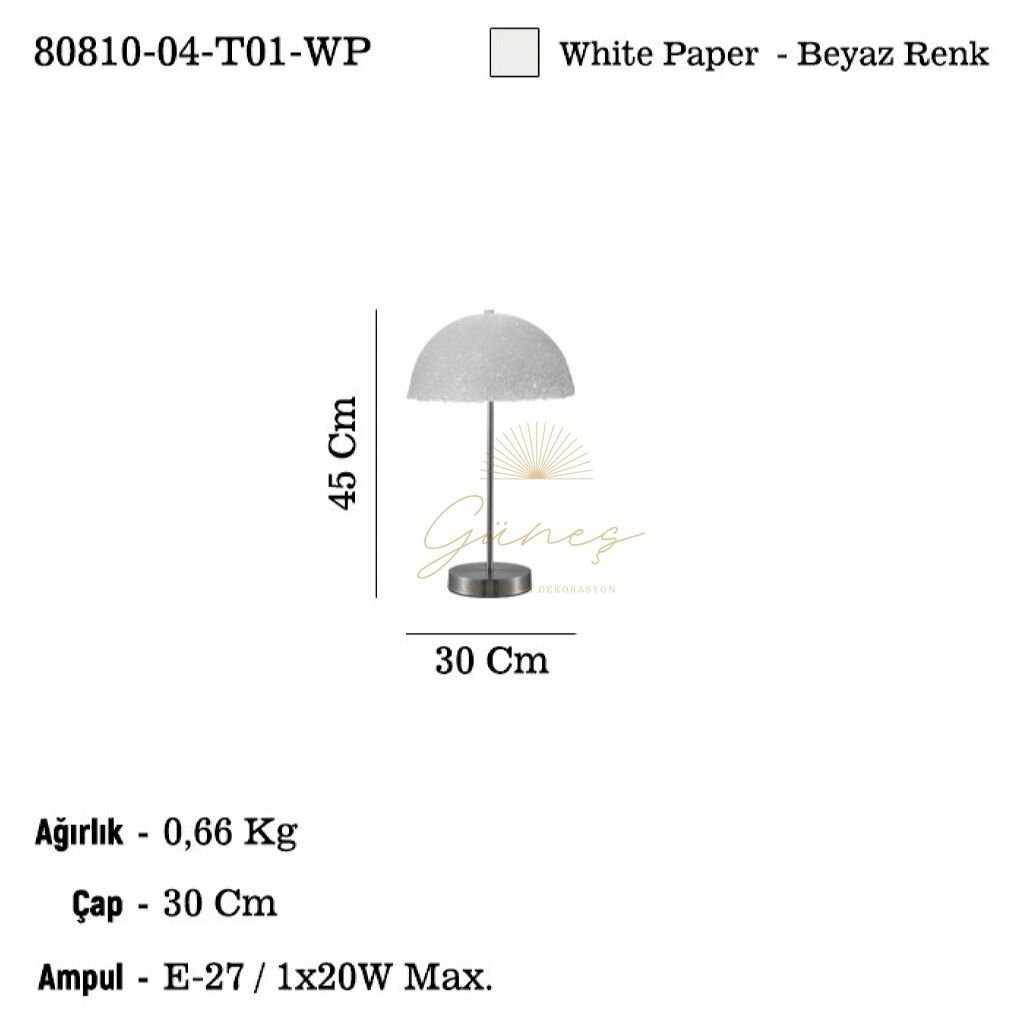 RABINO 04 MASA LAMBASI 1XE27