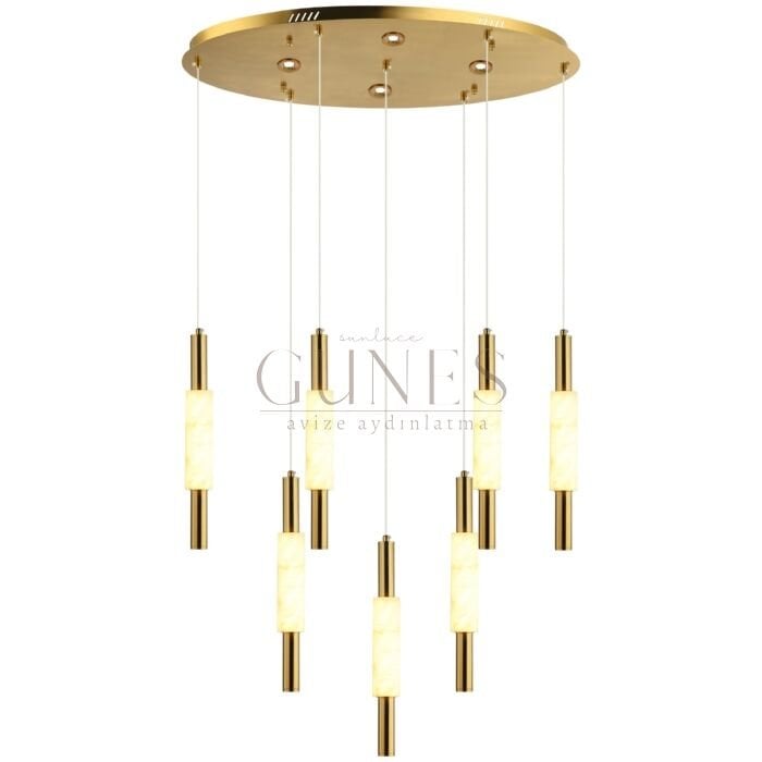 AYTAÇ LUCEA MATTEL 7 LI M.USTU ESKITME LEDLI AVIZE 7X5W