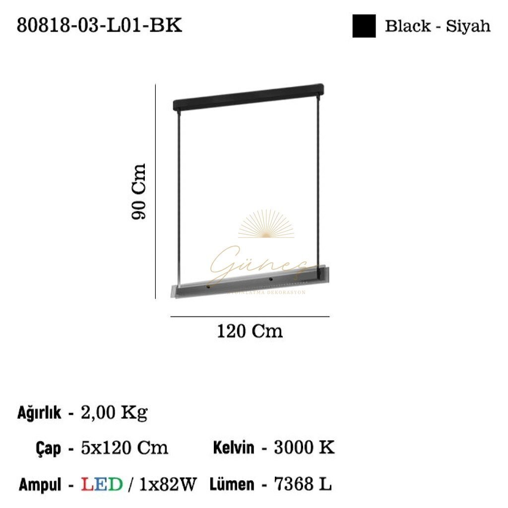 NOCELLE M.USTU LEDLI AVIZE 3000K 82W
