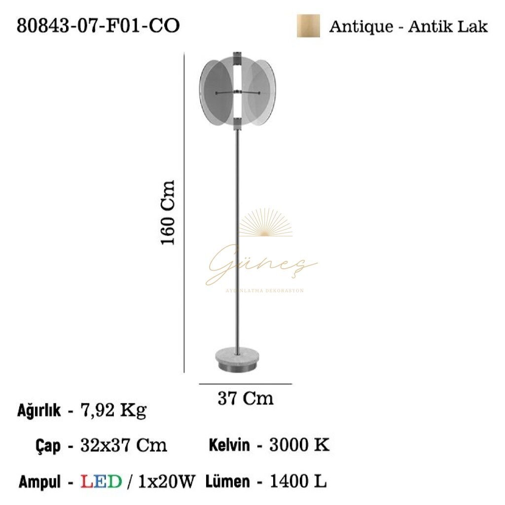 DUCADO LEDLI LAMBADER 3000K 20W