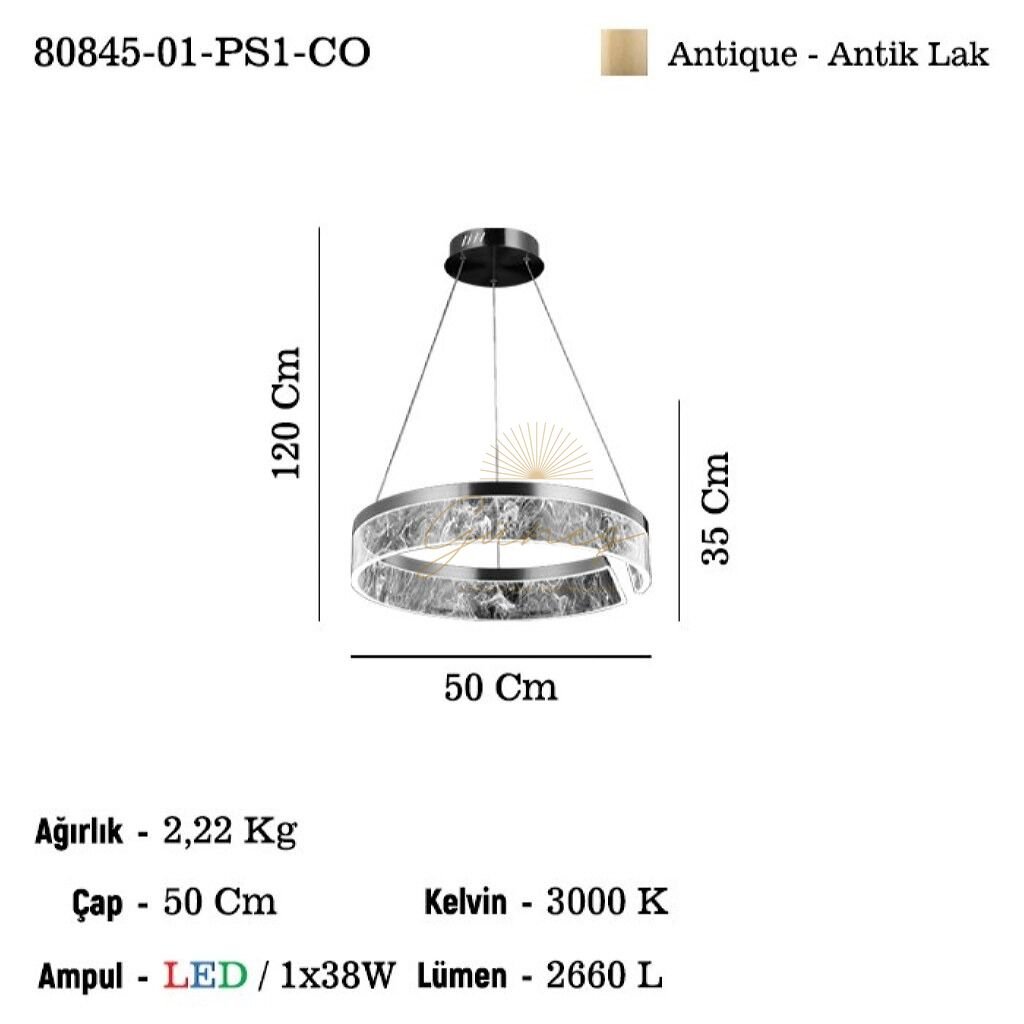 MINOSA K.BOY LEDLI AVIZE 3000K 38W