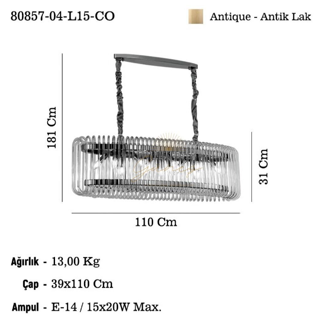 VALESCO 15 LI MASA USTU AVIZE 15XE14