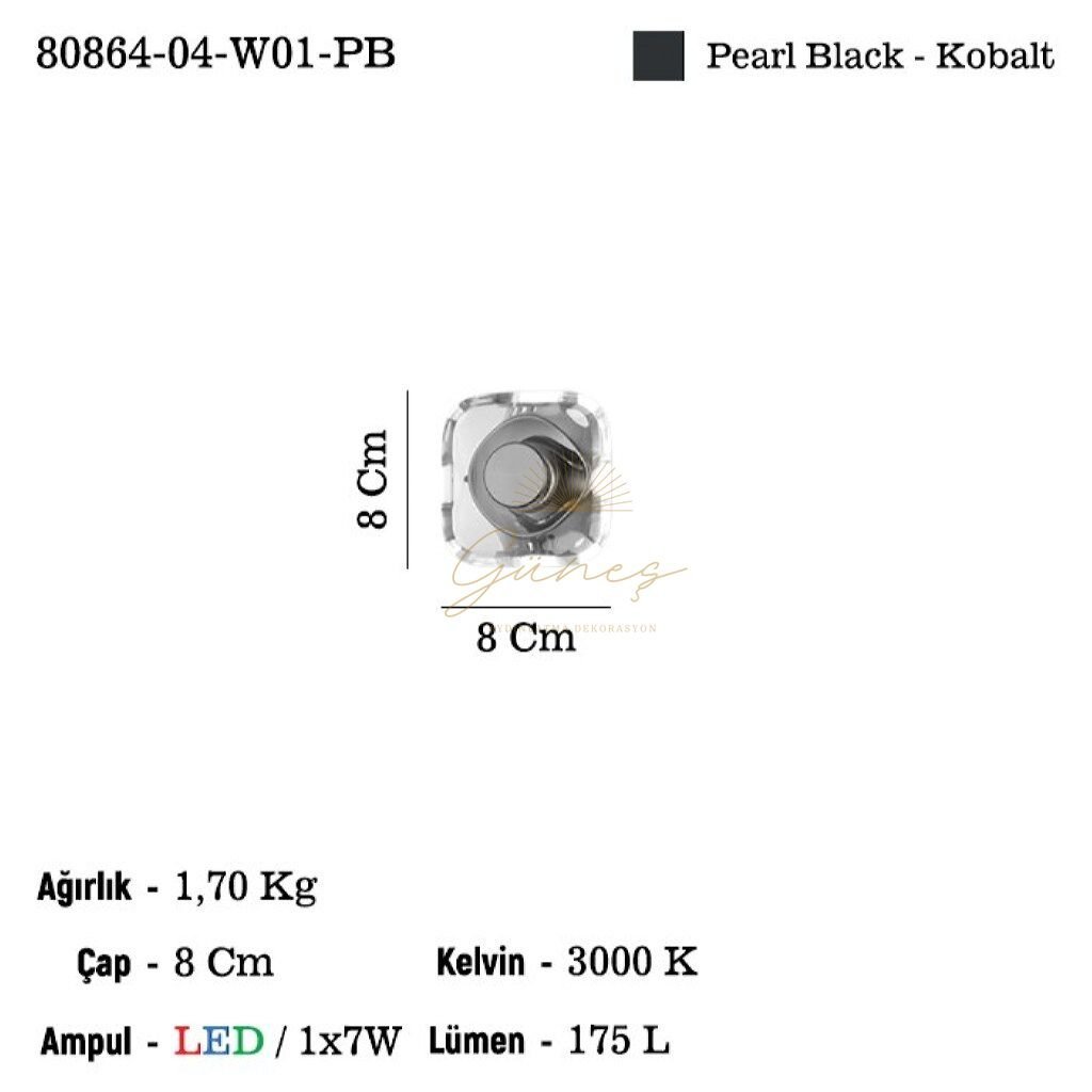 TORRES TEKLI LEDLI APLIK 3000K 6W