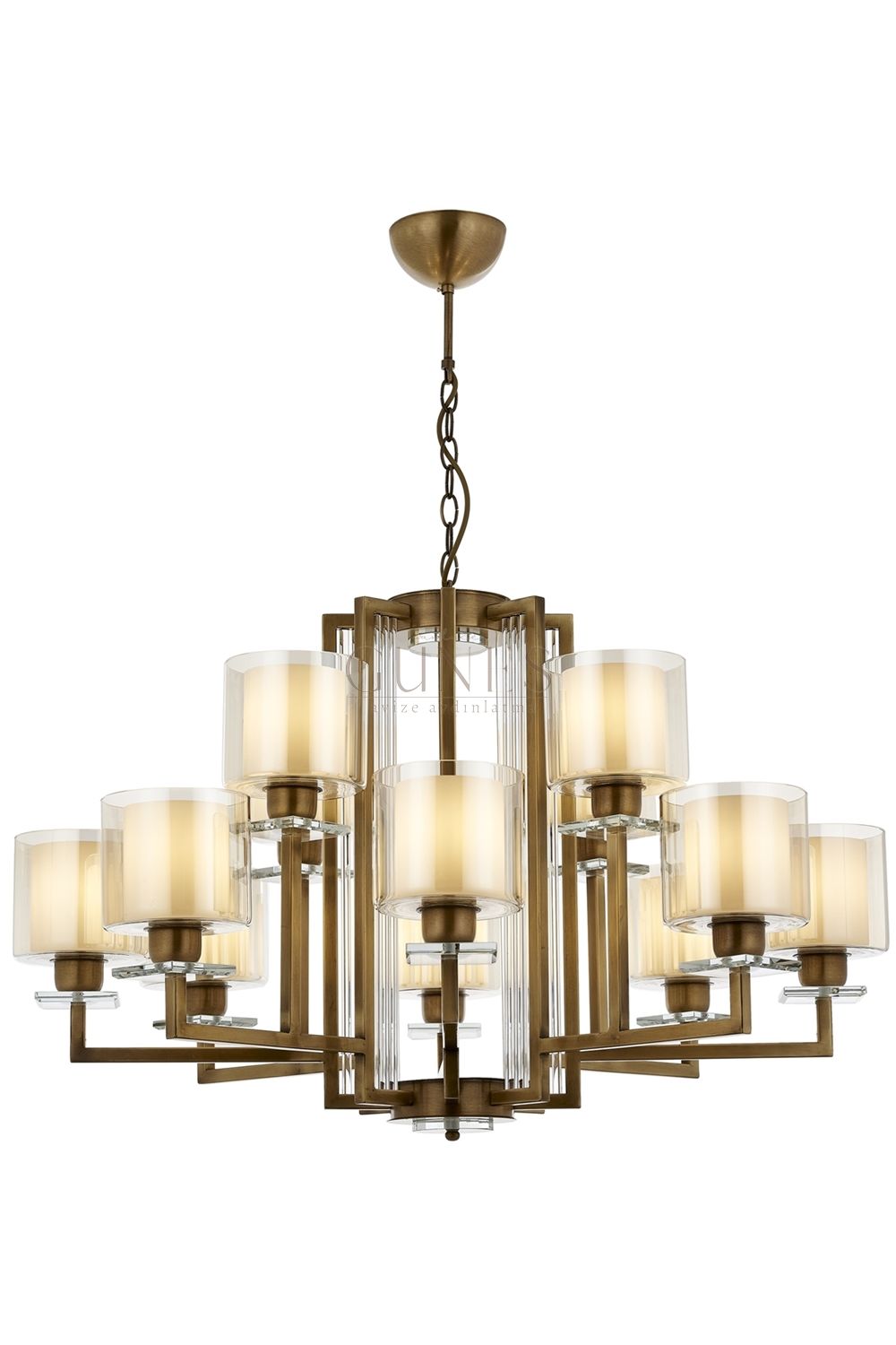 Eskitme Kaplama Modern Avize AVONNİ-AV-4285-12E
