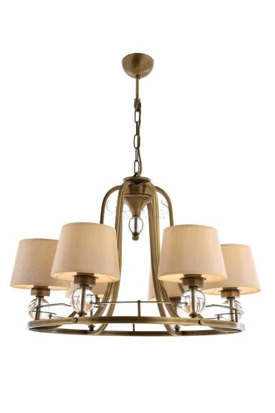 Eskitme Kaplama Modern Avize AVONNİ-AV-1597-6ES