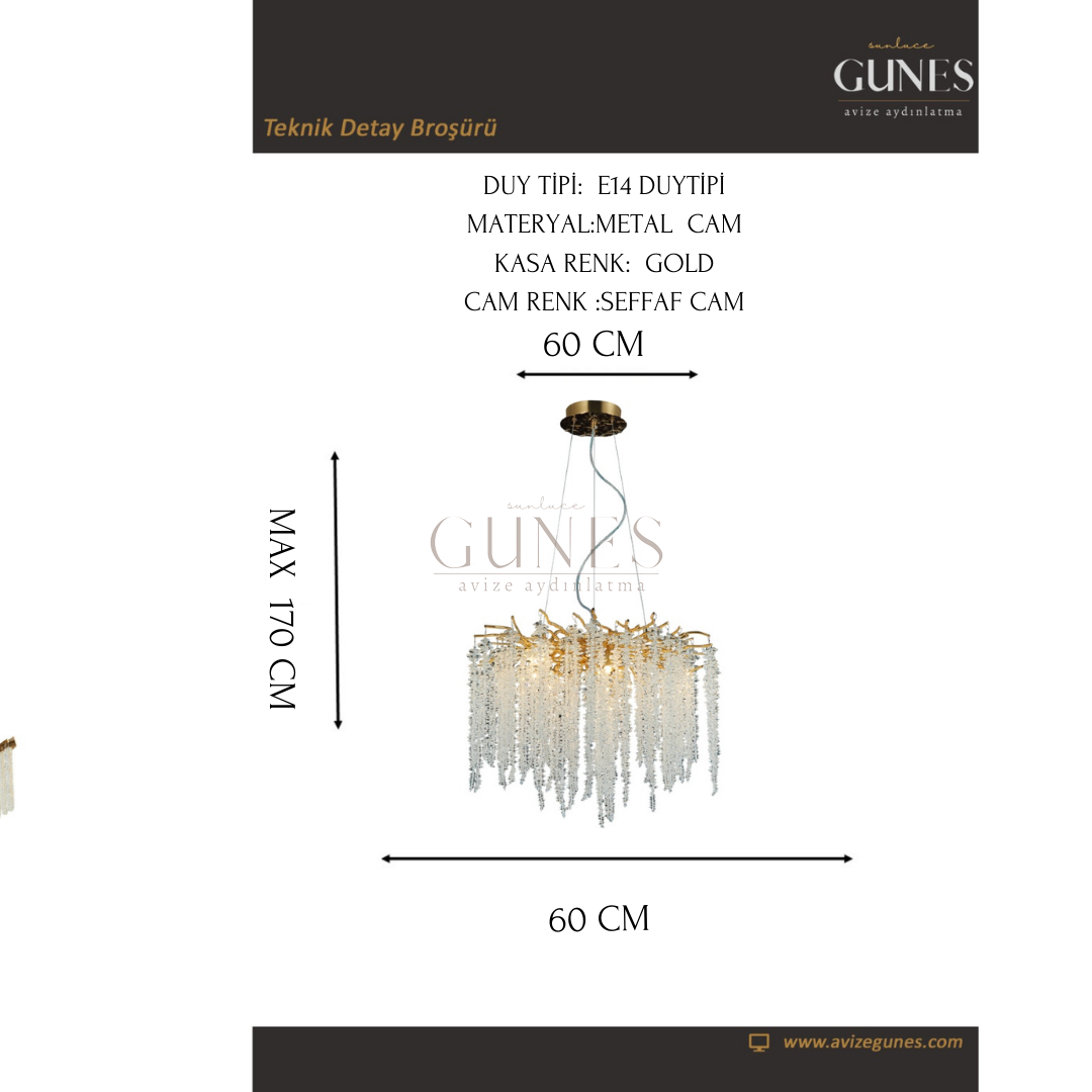 AYTAÇ LUCEA RICARDA 7 LI AVIZE 7XE14