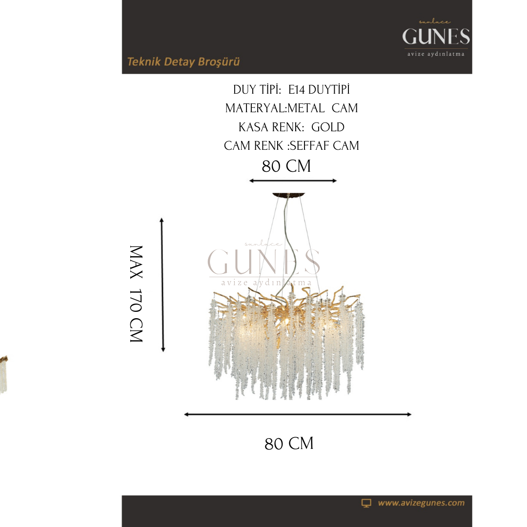 AYTAÇ LUCEA RICARDA 9 LU AVIZE 9XE14