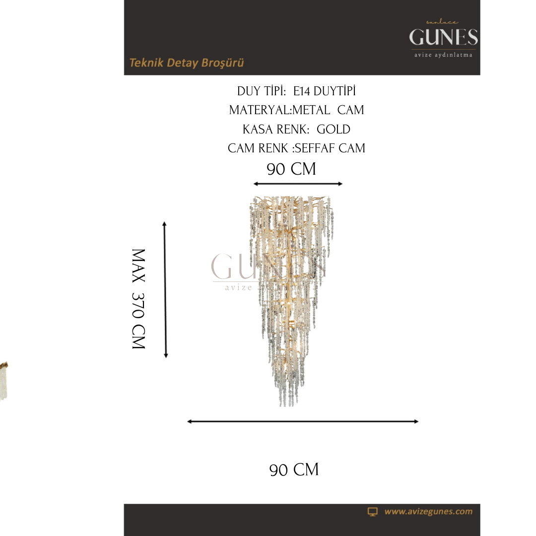 AYTAÇ LUCEA RICARDA 22 LI AVIZE 2XE14