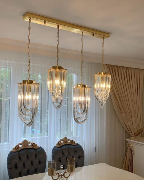 VENEZİA SIRALI SARKIT AVİZE