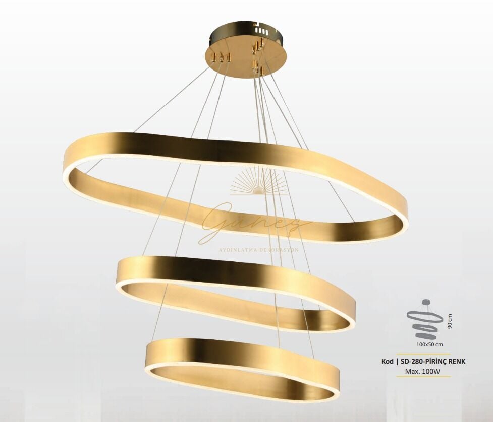 SD-280 LED Y.MASASI AVİZE