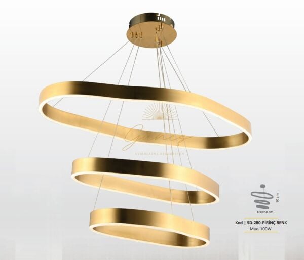 SD-280 LED Y.MASASI AVİZE