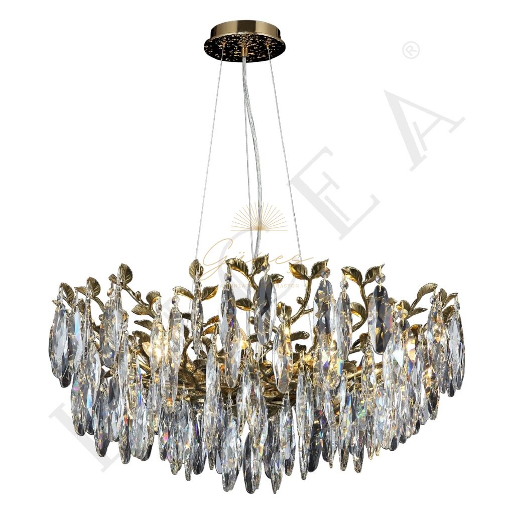 GÜNEŞ GUALDA KRİSTAL SALON AVİZESİ