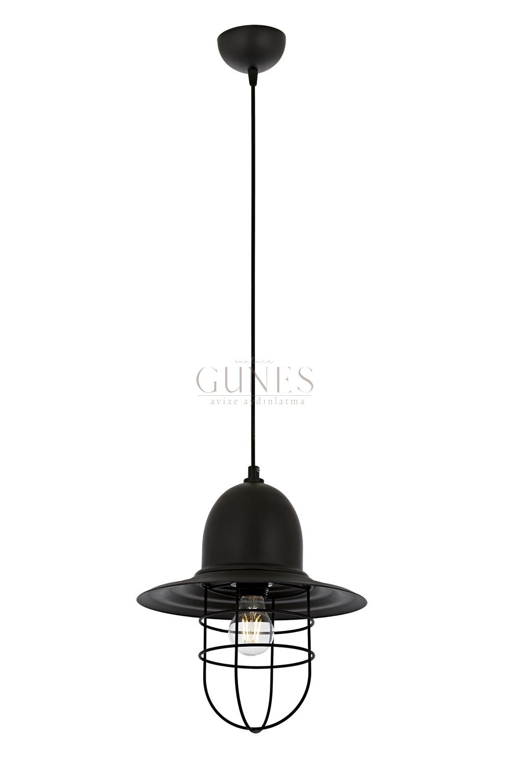 Siyah Boyalı Modern Avize AVONNI AV-4106-M26-BSY