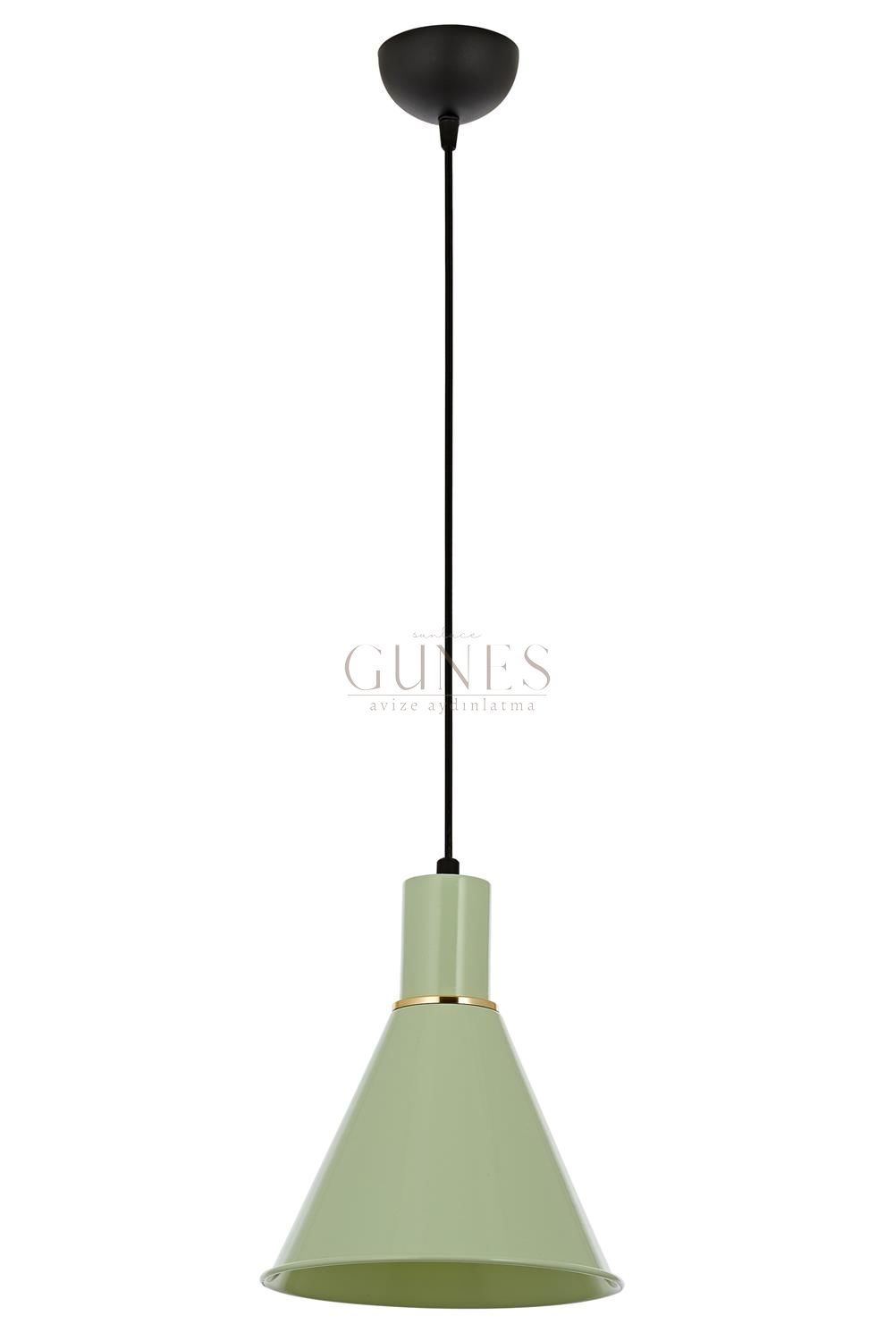 Yeşil Boyalı Modern Avize AVONNI AV-4106-M22-GREEN