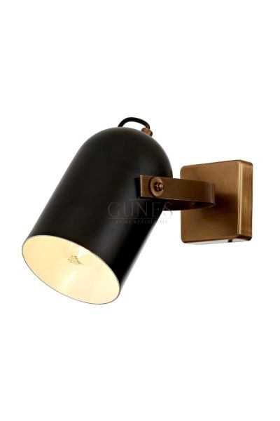 Siyah/Eskitme Boyalı/Kaplama Aplik AVONNI AP-1860-1E