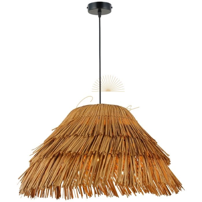 GRASSE 05 50 LIKI TEKLI SARKIT 1XE27 HASIR AVİZE