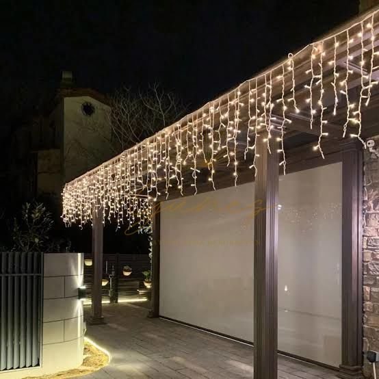Dış Mekan IP65 Saçak Perde Led 2 metre 70x50x30 Çakarlı